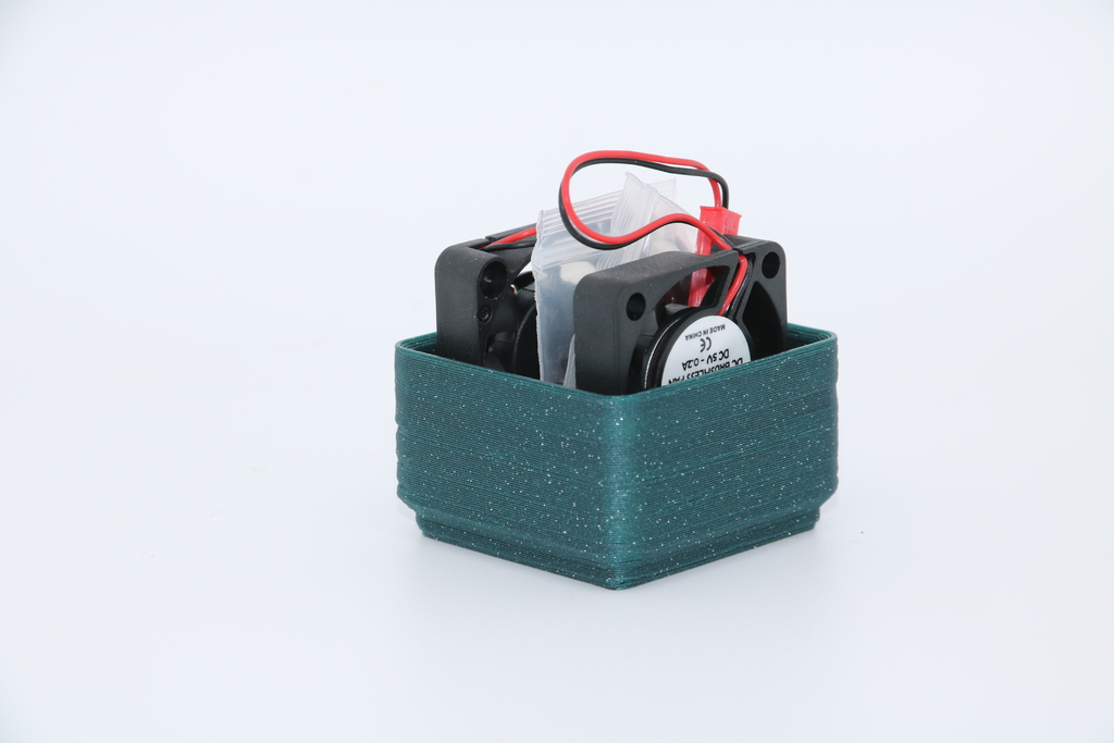 Gridfinity 3075 raspberry pi fan holder