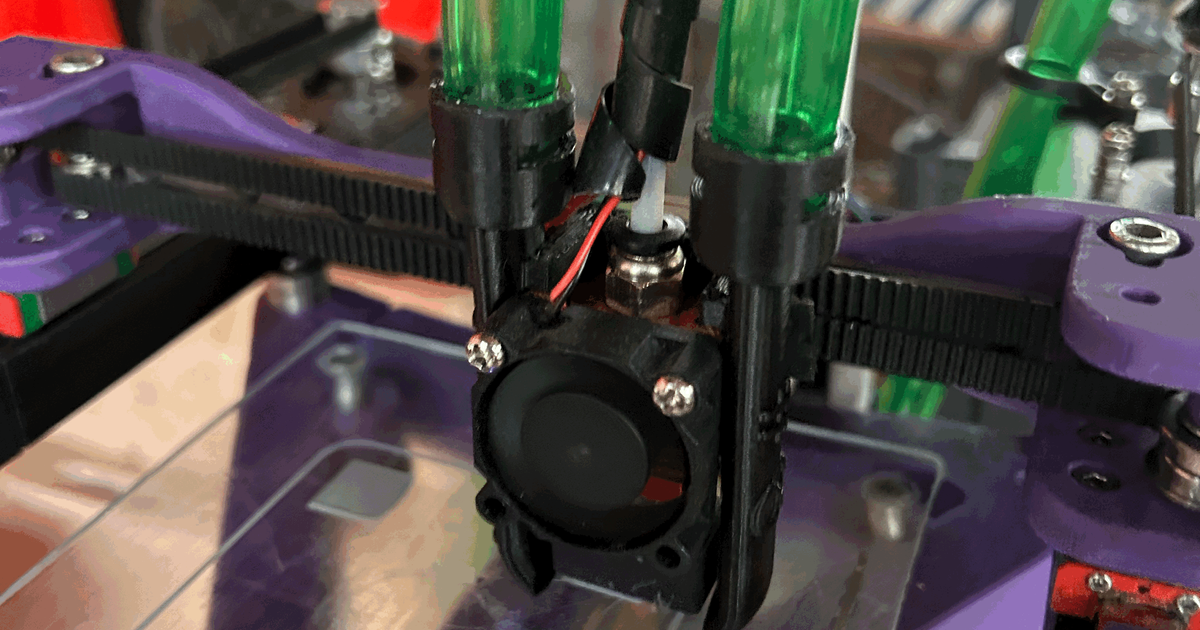 ROOK remote cooling 2x5015 blowers by ungi | Download free STL model ...