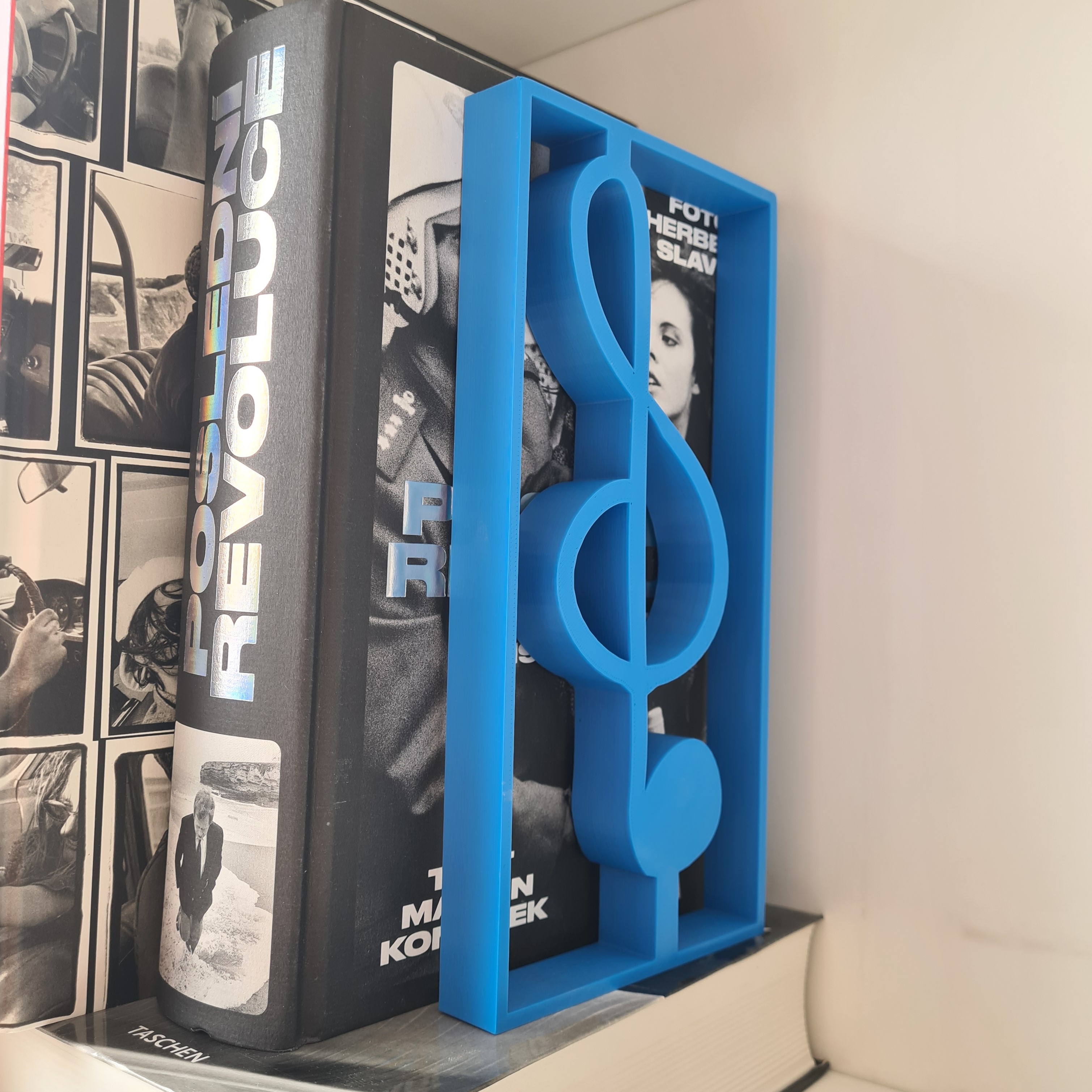 Music Note Bookend by Adam Bajgar Download free STL model