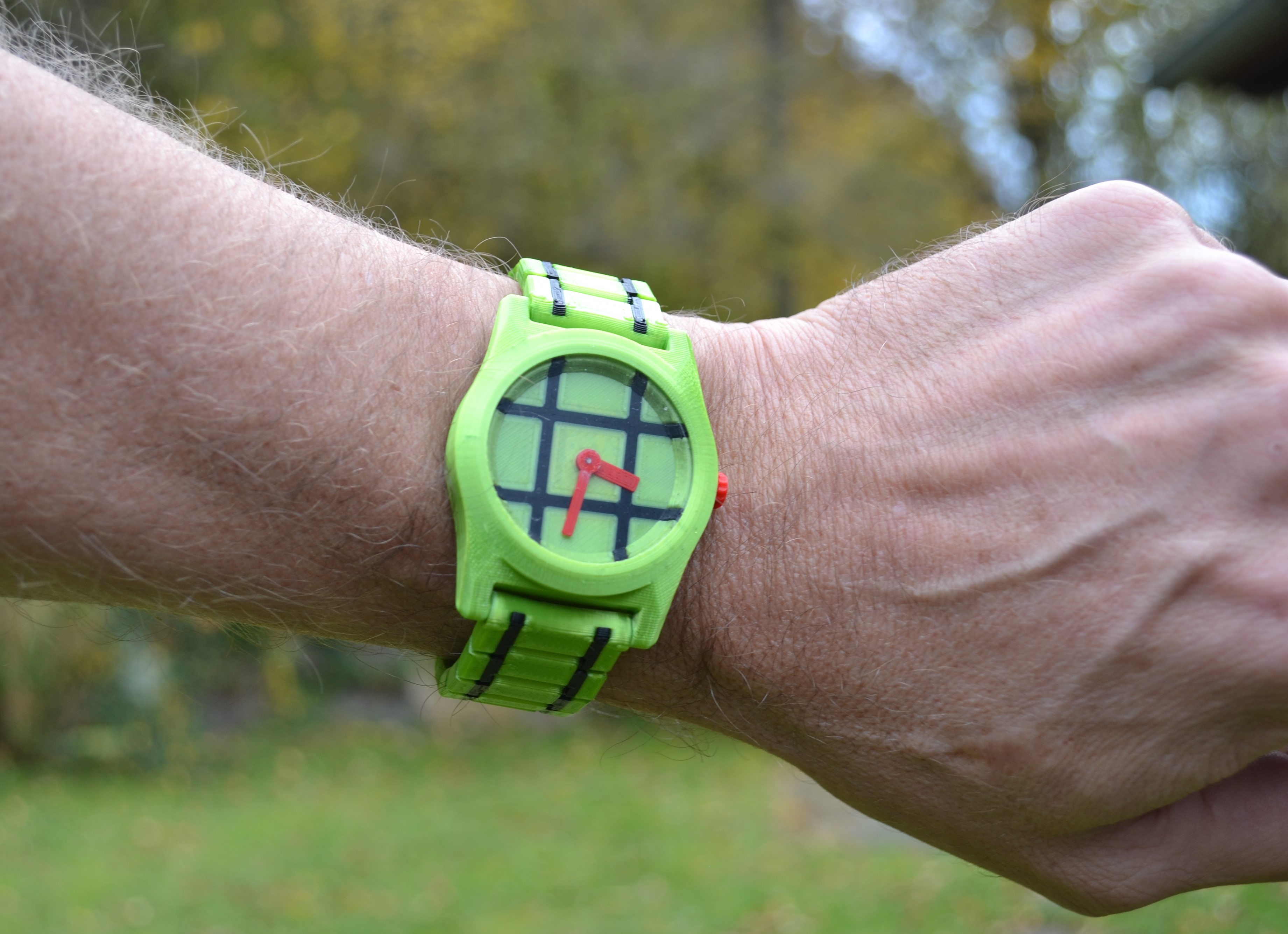 Hashtag design for watch