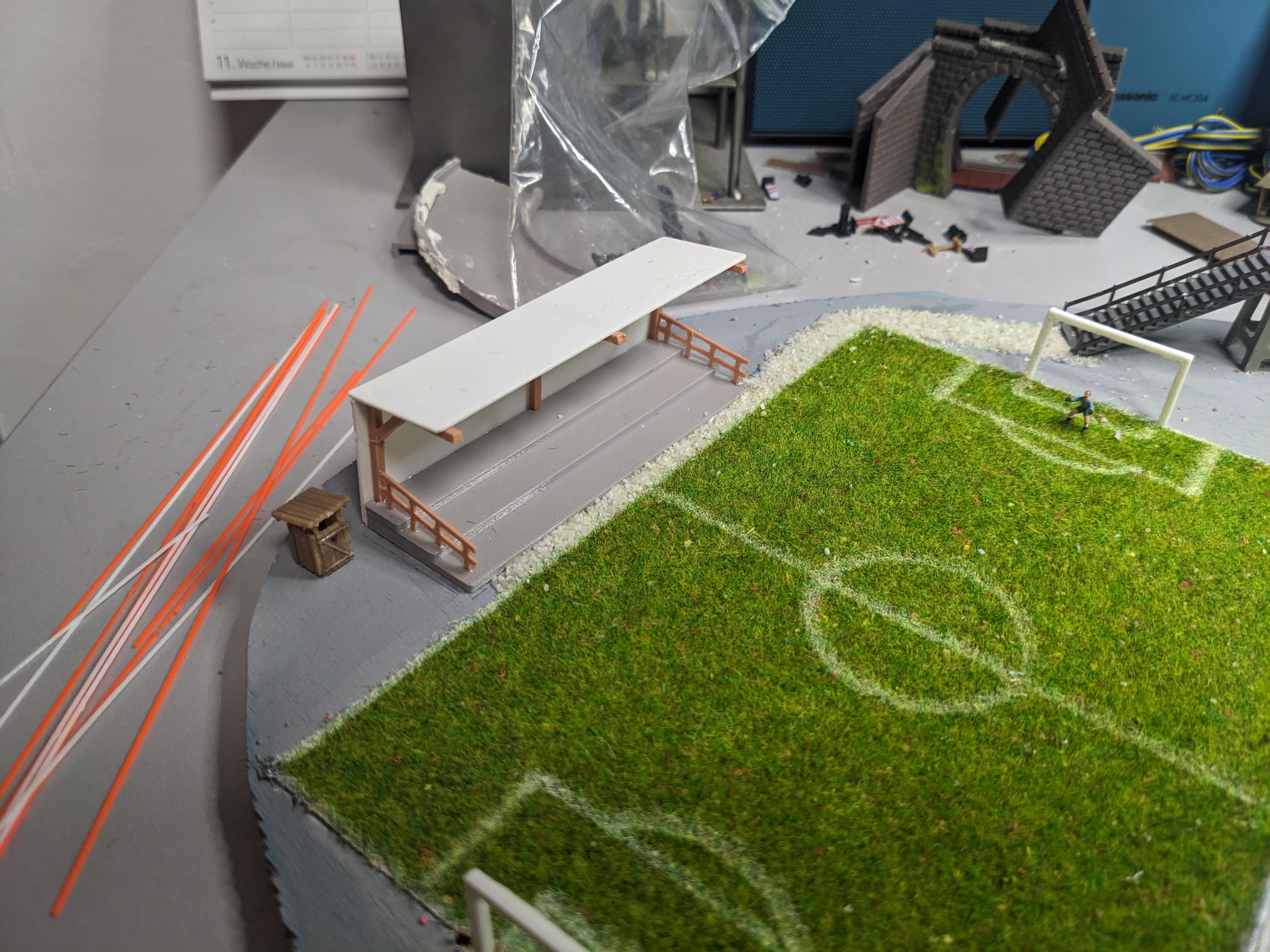 N-Scale: Soccer Tribune