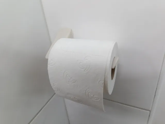 Toilet paper roll holder