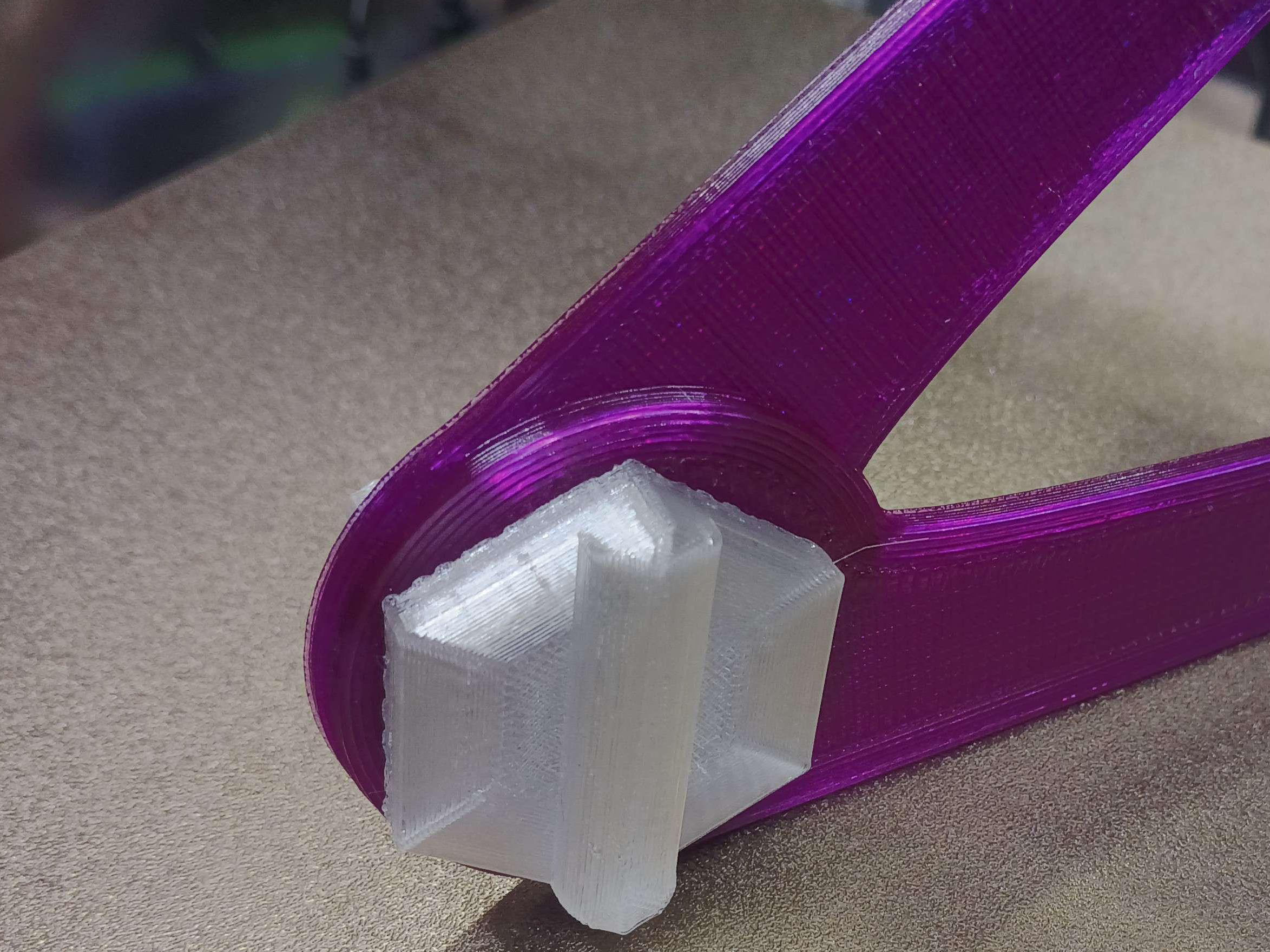 Cosplay Calipers - Easy Locking Nut 3D model thumbnail