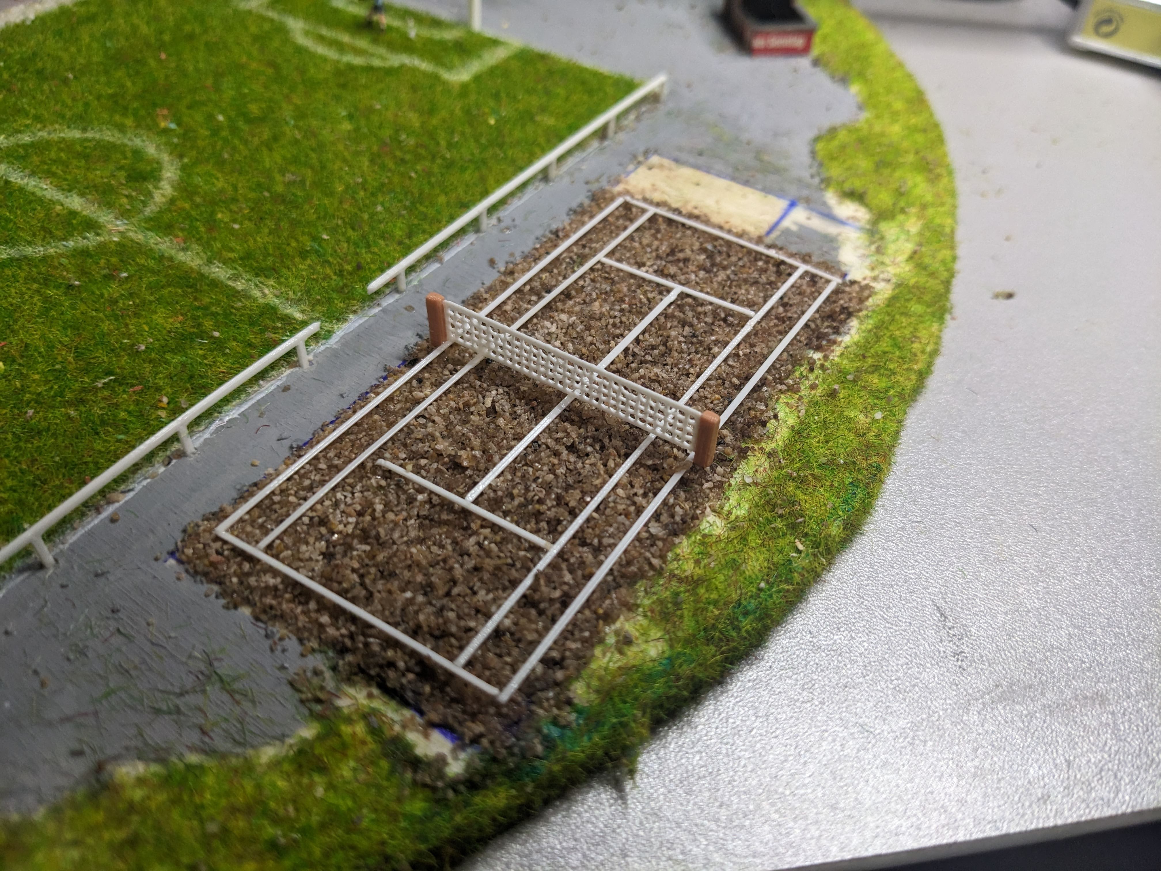 N Scale Tennis Court by Thomas Download free STL model