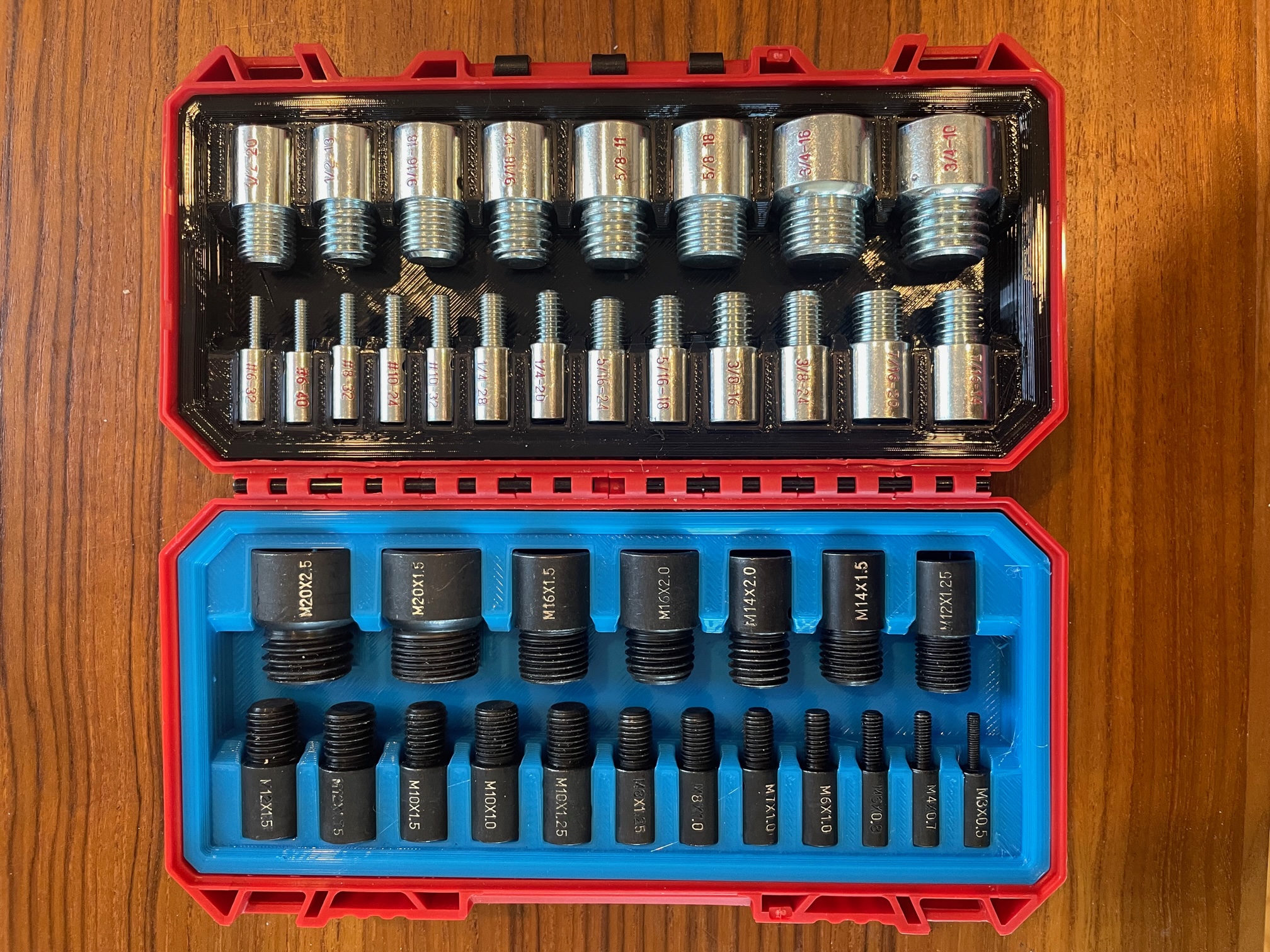 Thread Checker Insert Trays for Milwaukee 48-32-9921 Customizable Medium Case