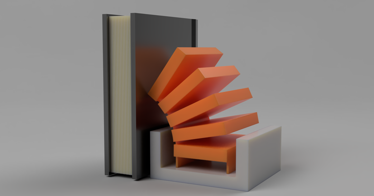 Stack Overflow Bookend by Oliver Punter Download free STL model