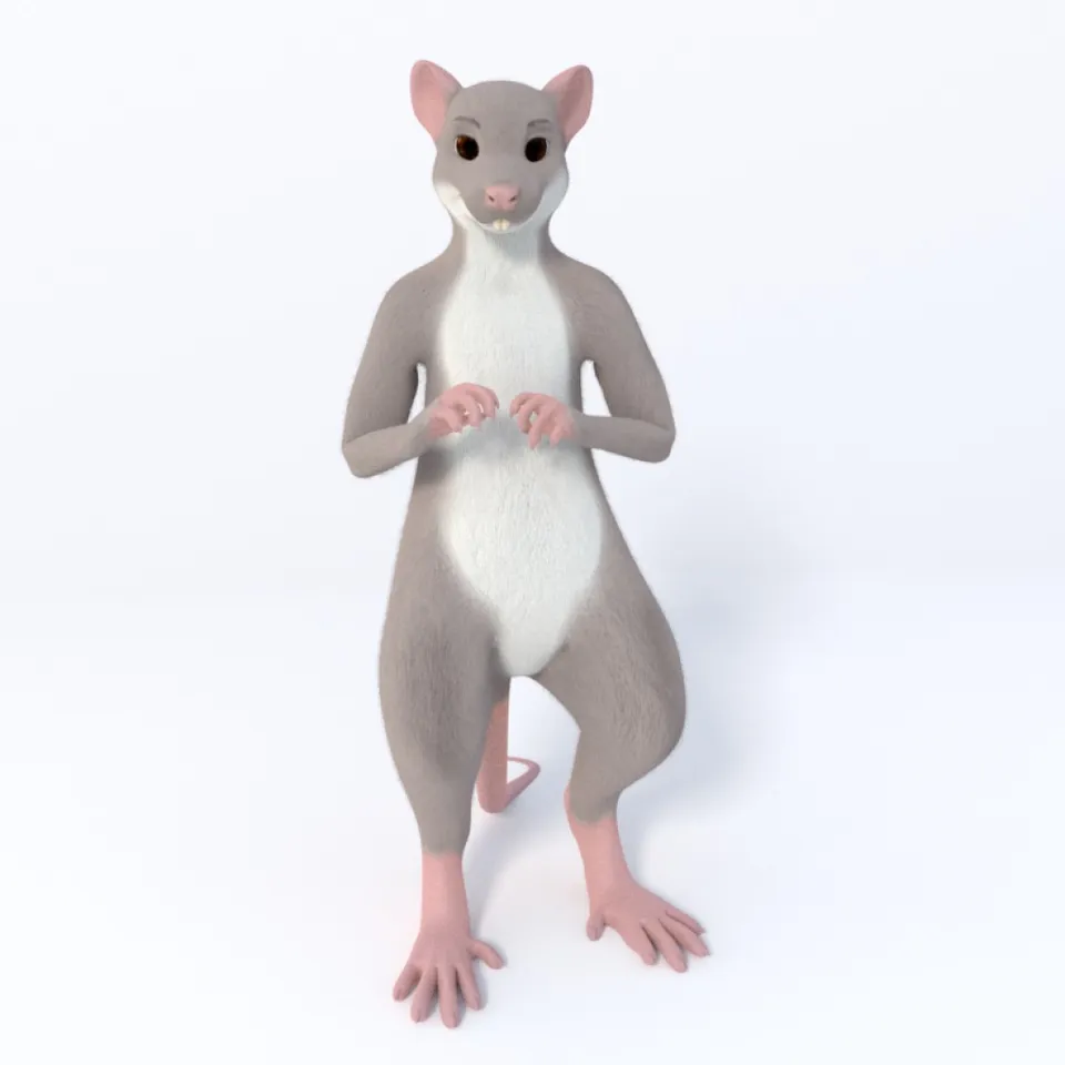 Mouse Model by Books | Download free STL model | Printables.com