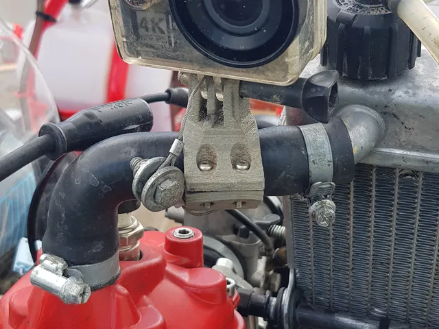 Go Kart Rotax Water Pipe - Flexible GoPro or Similar Camera Mount.