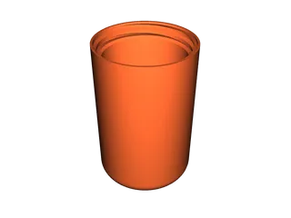 Money Tube - Threaded Container by Alzorm Designs | Download free STL ...