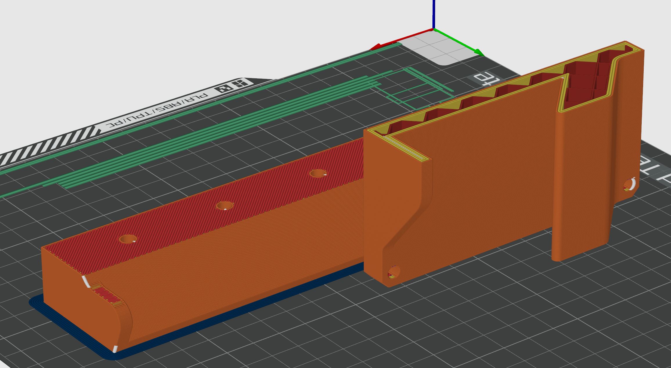 VESA 100x100 Low Profile French Cleat Wall Mount by Morris Lazootin