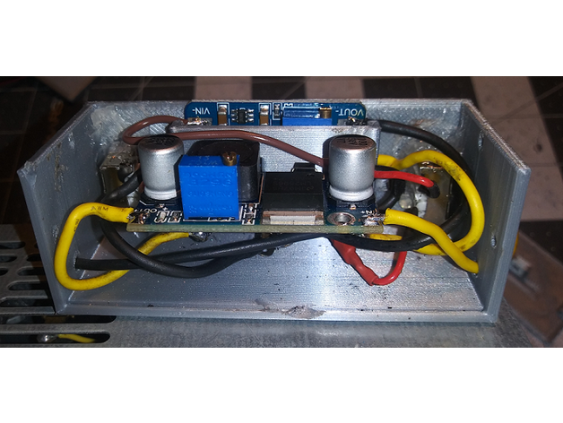 Variable Power Supply Using LM2596 and MT3608