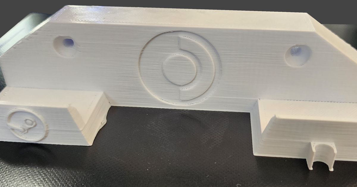 Steam Deck Mount V3 by Galapagon | Download free STL model | Printables.com