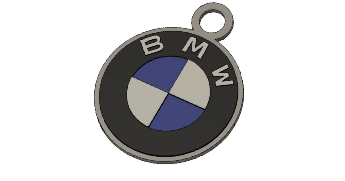 BMW Keychain by The3Dfox Download free STL model