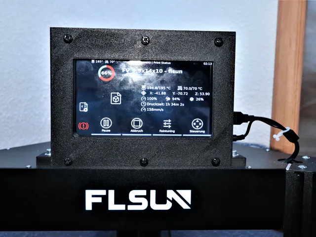 FLSUN V400 – Displayhalter