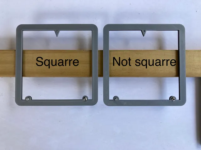 Square to check X-Y axis squareness