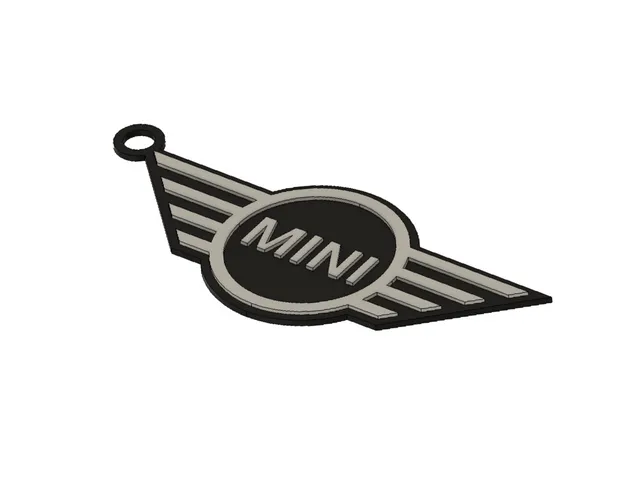 Mini cooper keychain