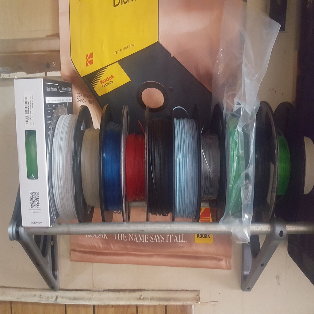 1/2" EMT Conduit Spool Shelf/Shelf Bracket