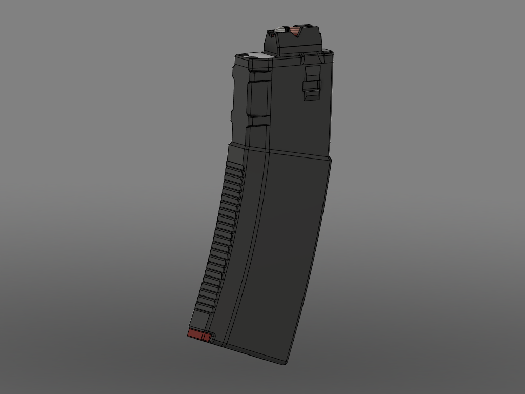 Modern Style Polymer AR .22lr Ceiner/CMMG Conversion Magazine by ...