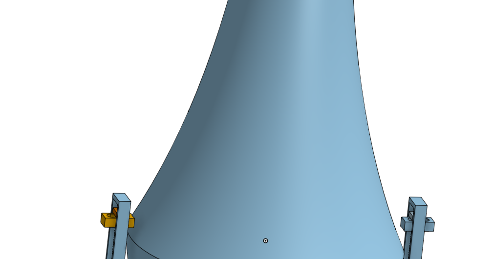 Self Retaining Trumpet Mute by Max Wilson Download free STL model