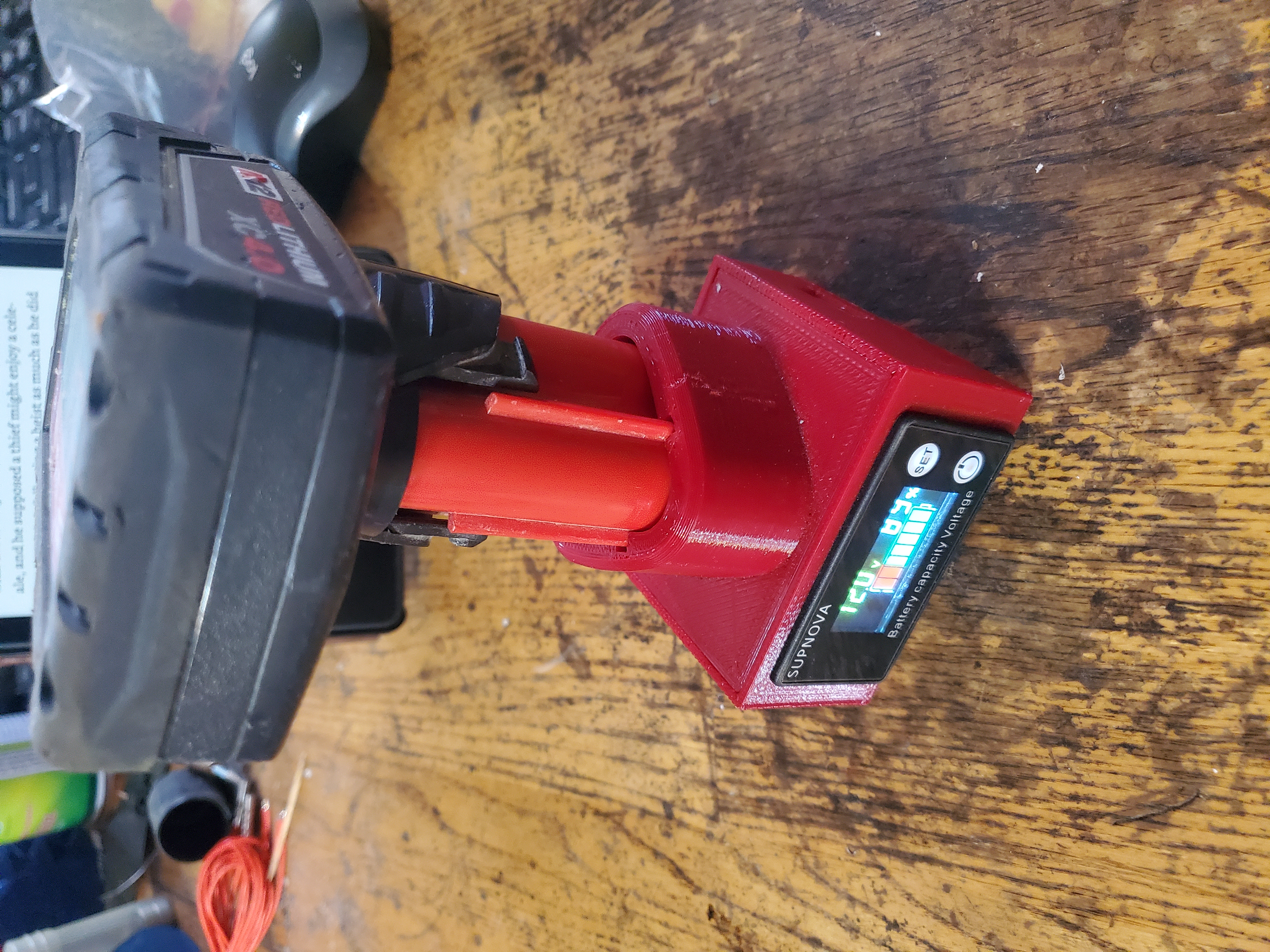 Milwaukee M12 Battery Gauge w/ USB Charger