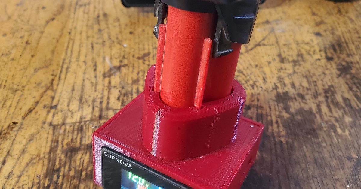 Milwaukee M12 Battery Gauge w/ USB Charger by evil genius Download