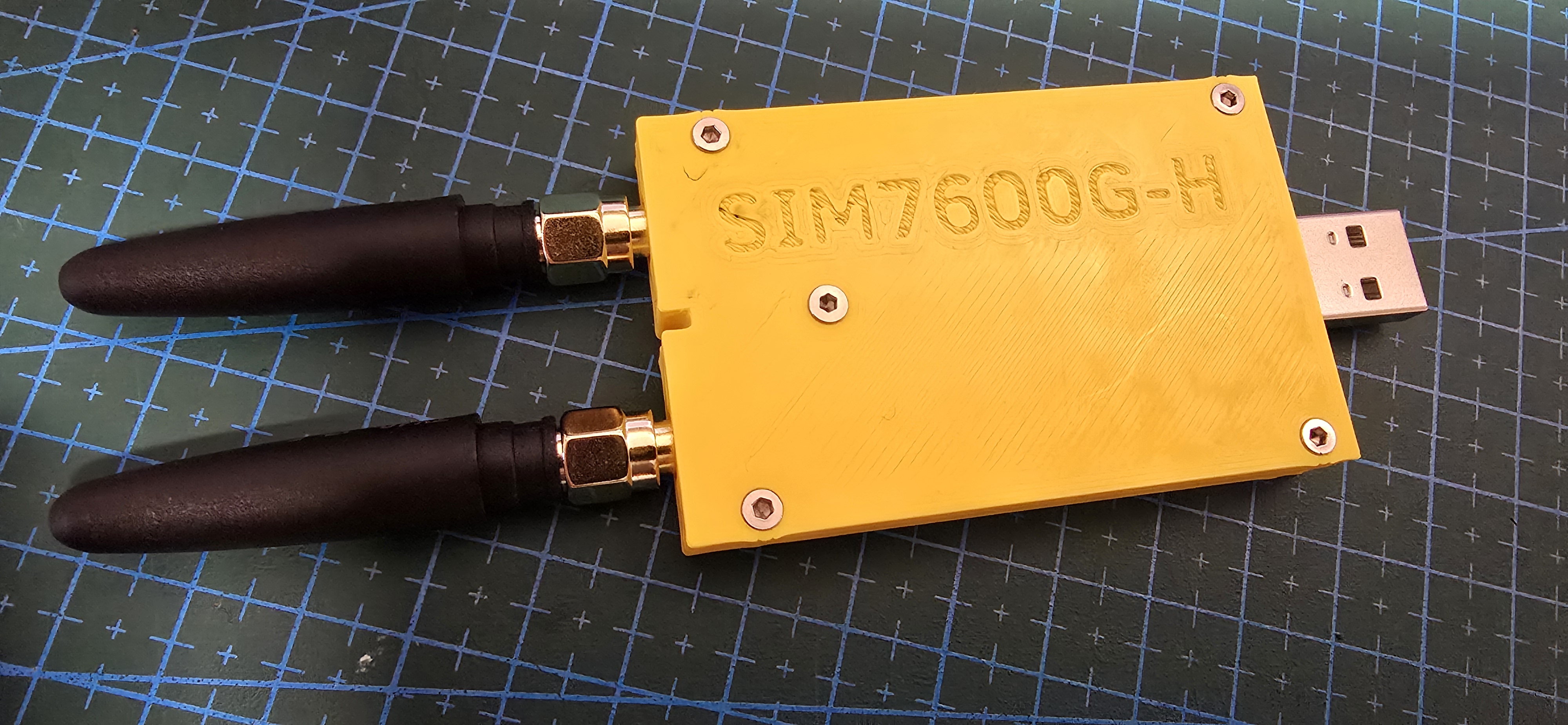 Case for a SIM7600G-H LTE Modem