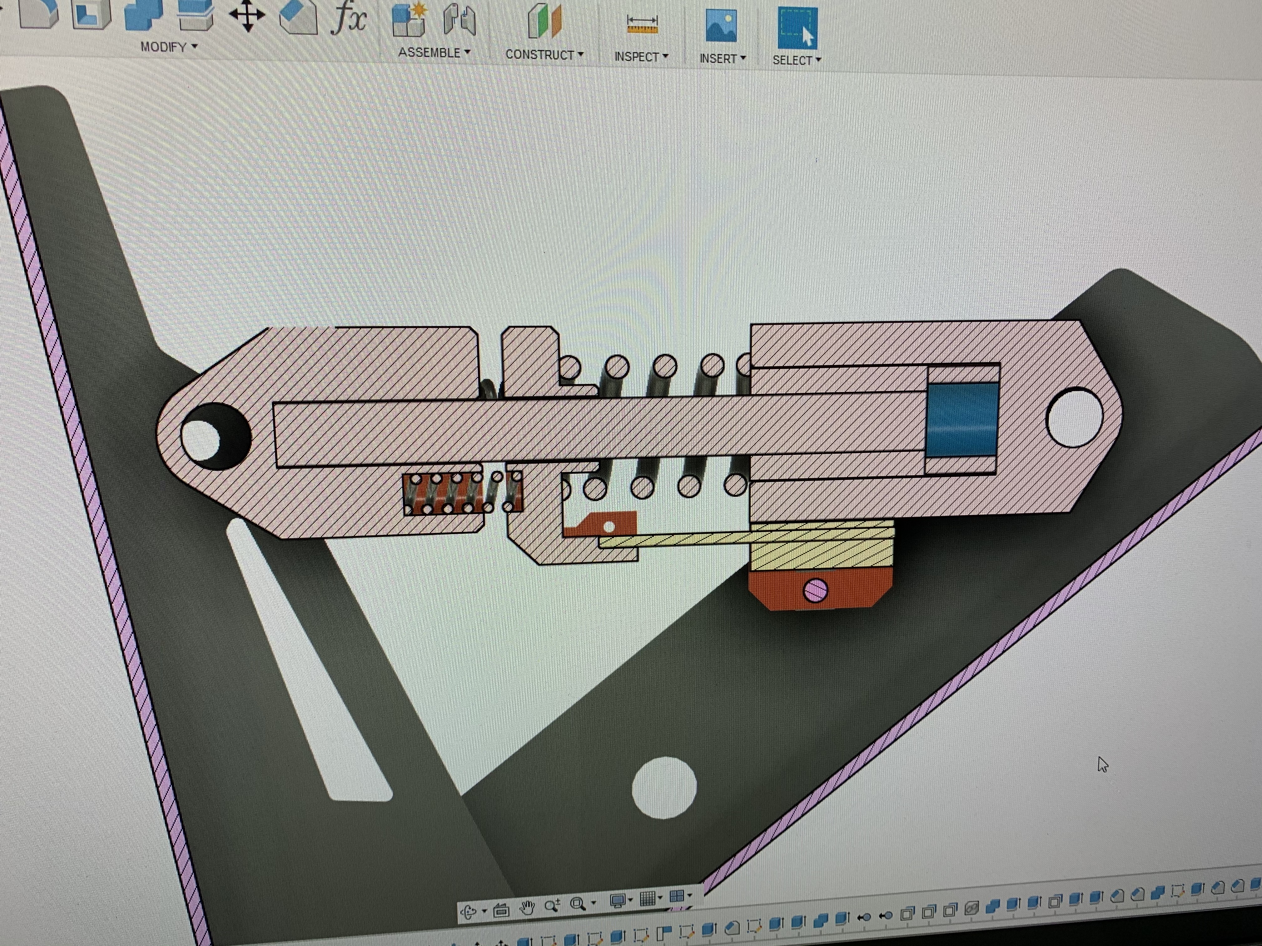 G27 brake pedal with load cell by P--JawZ--K, Download free STL model