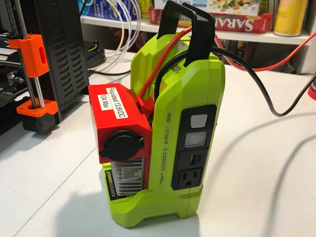 RYOBI 40V 300W Inverter Regulated 13.8VDC Socket Upgrade