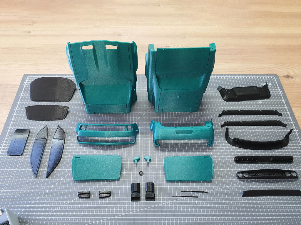 Miniatura 7 do modelo 3D Chassis 1/10 Adaptable - DKS-Basic