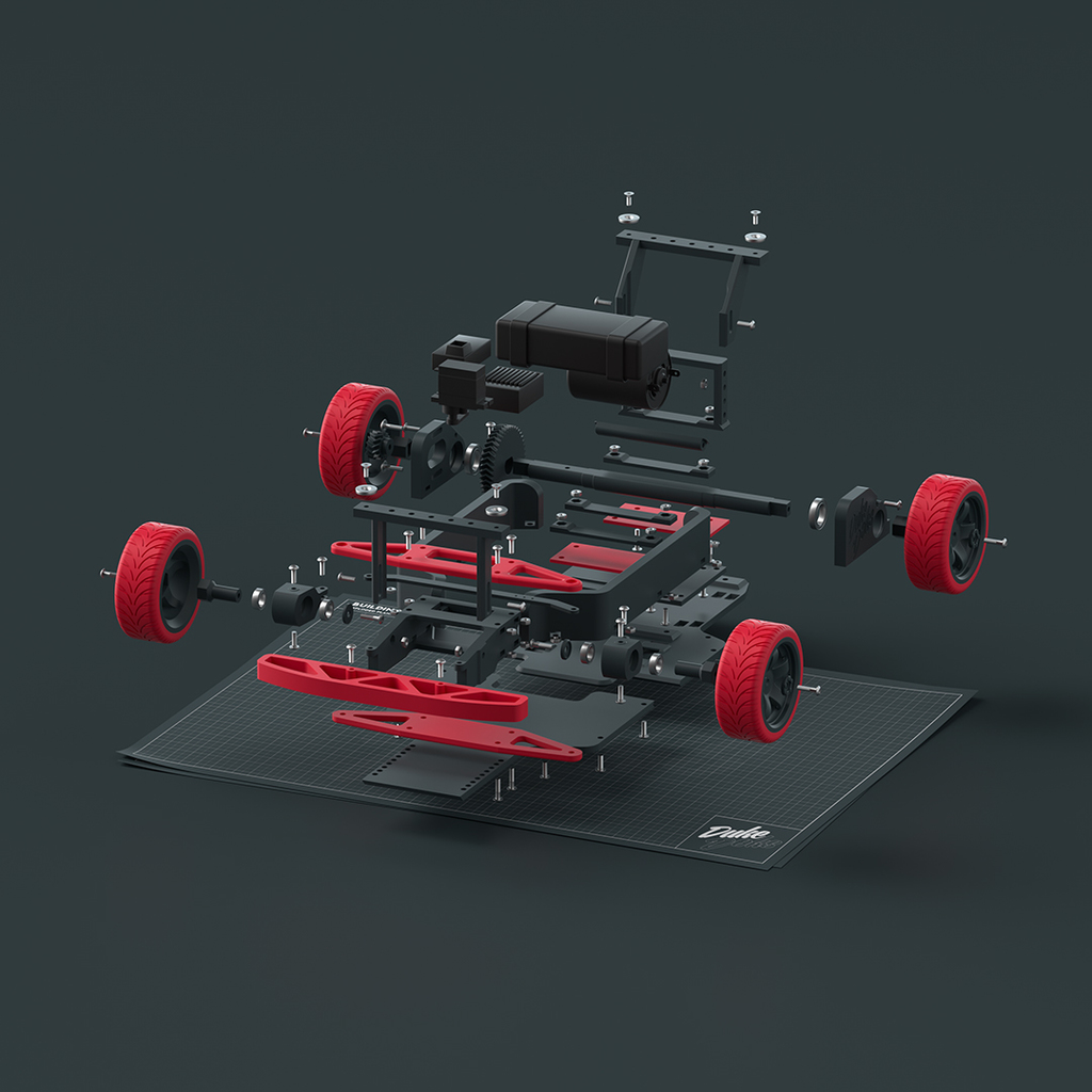 Miniatura 11 do modelo 3D Chassis 1/10 Adaptable - DKS-Basic
