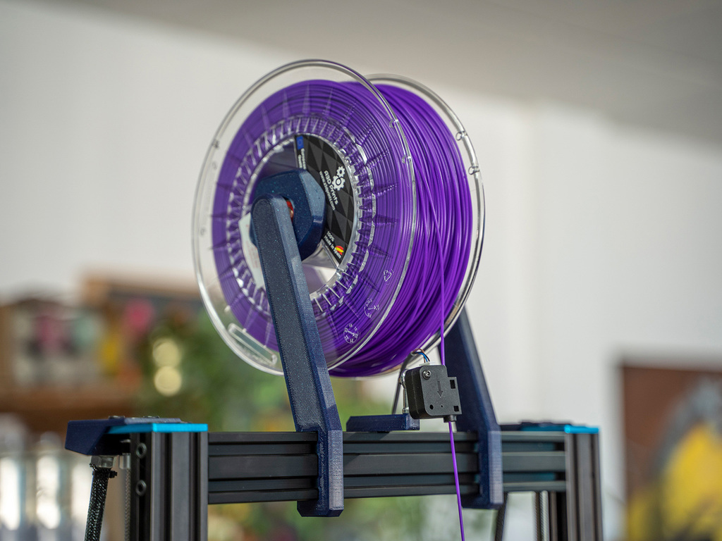 Filament Spool Holder By Duke Doks Download Free Stl Model