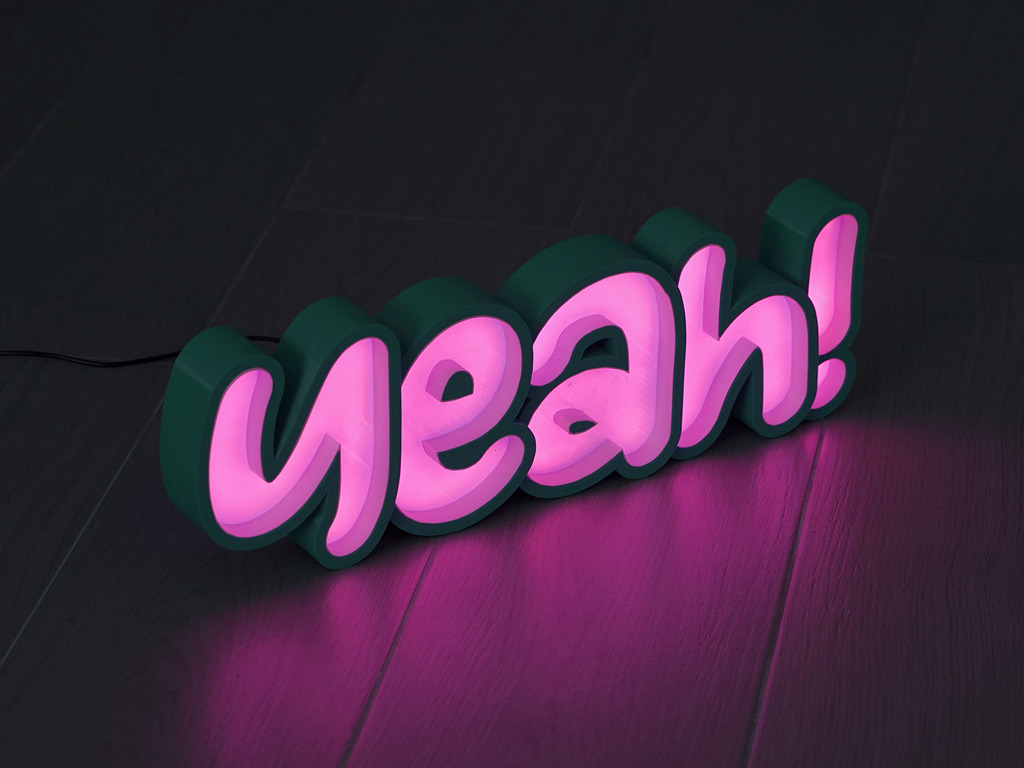 LED Marquee Yeah! — miniatura 4