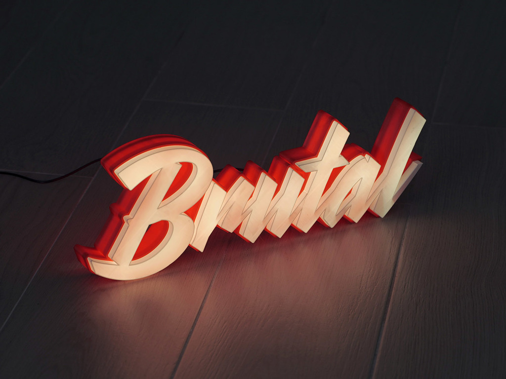 LED Marquee Brutal — thumbnail 4