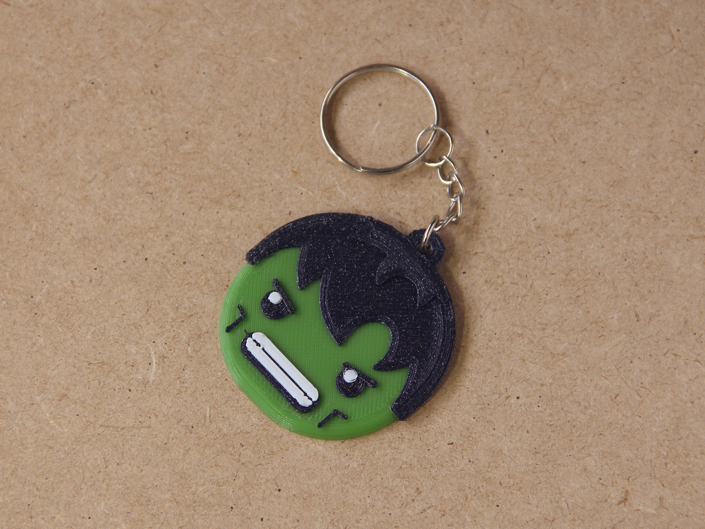 Keychain Multicolor Hulk