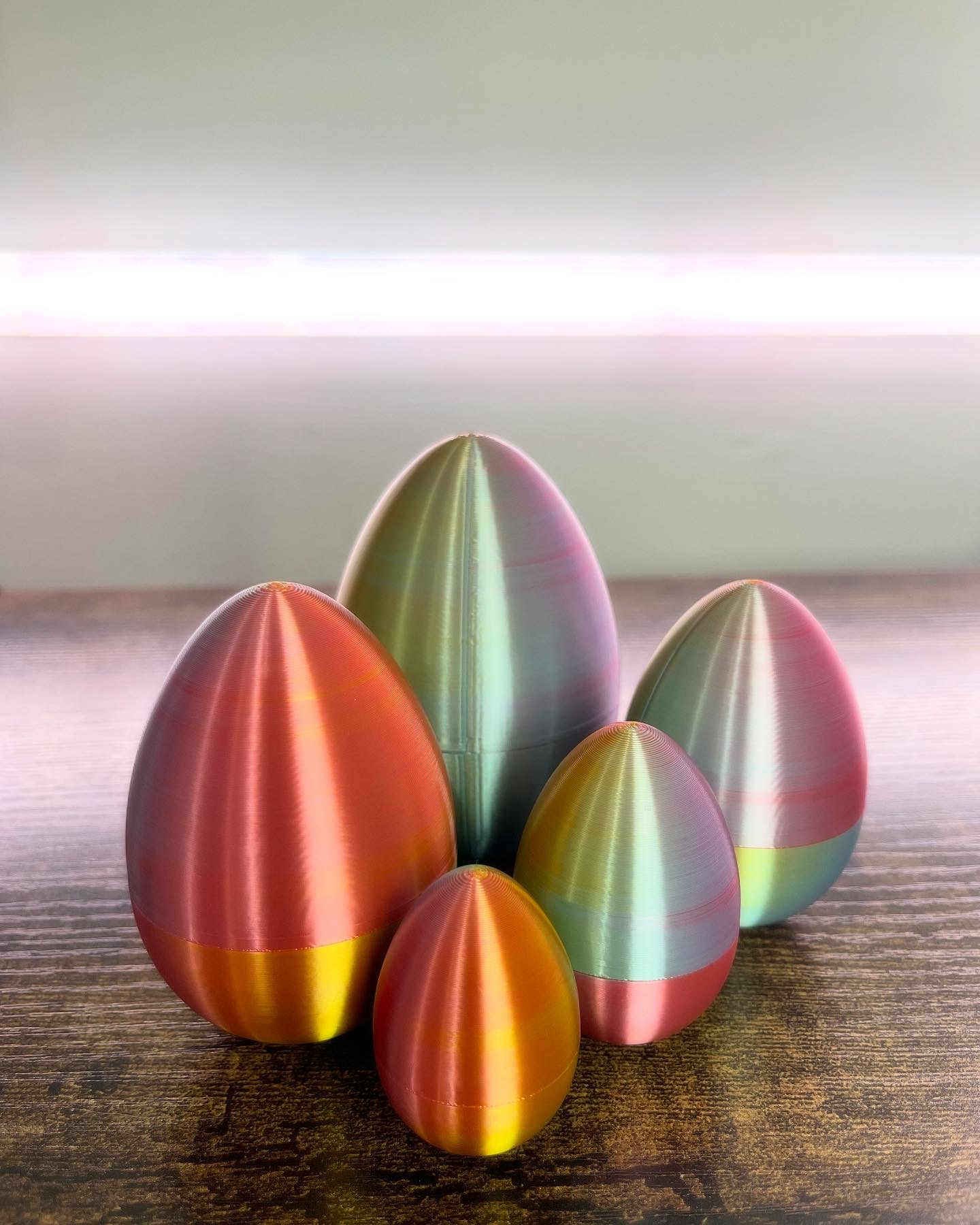Snap On / Together Decorative Easter Egg Set of 5