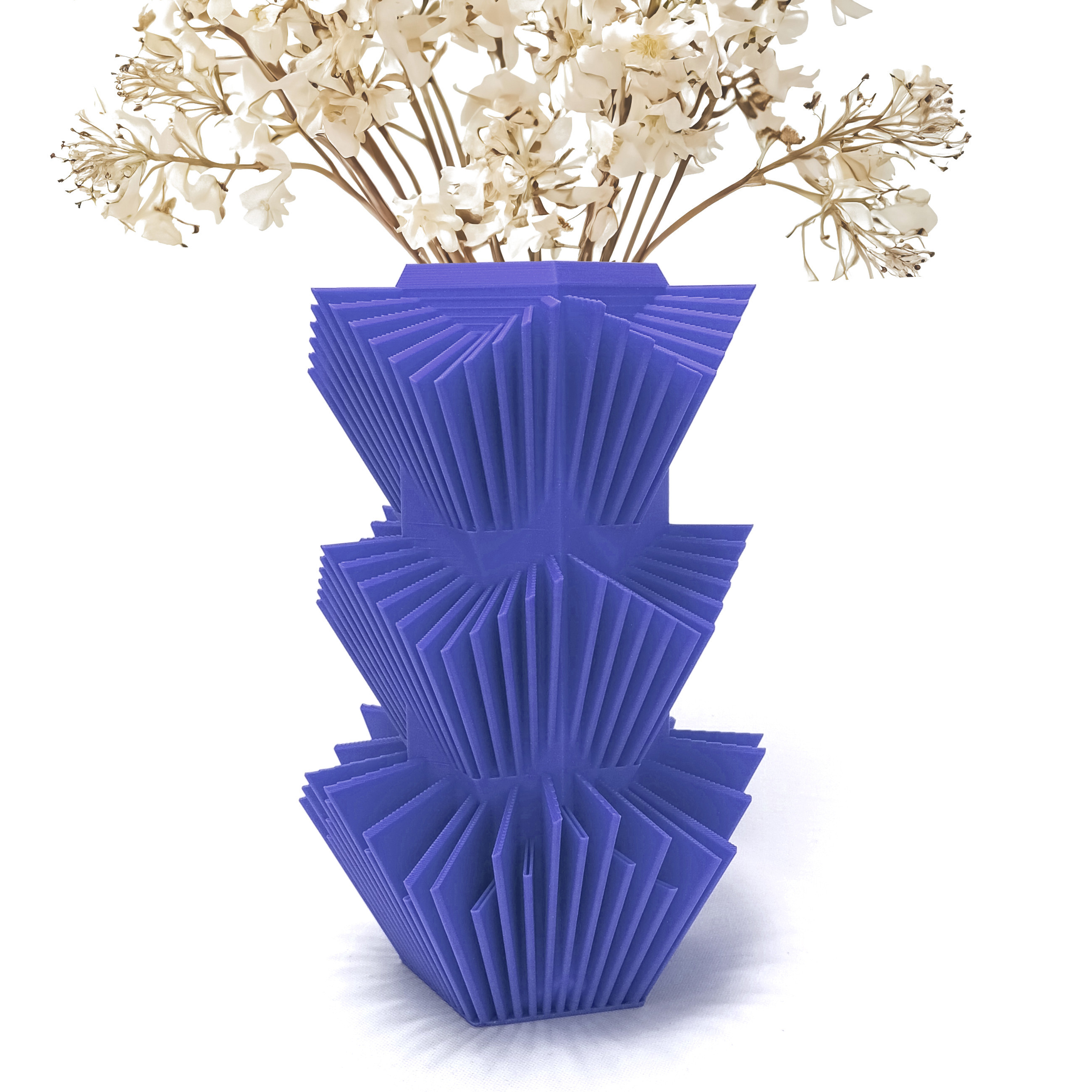 VASE « Soleil levant » - vase à lamelles