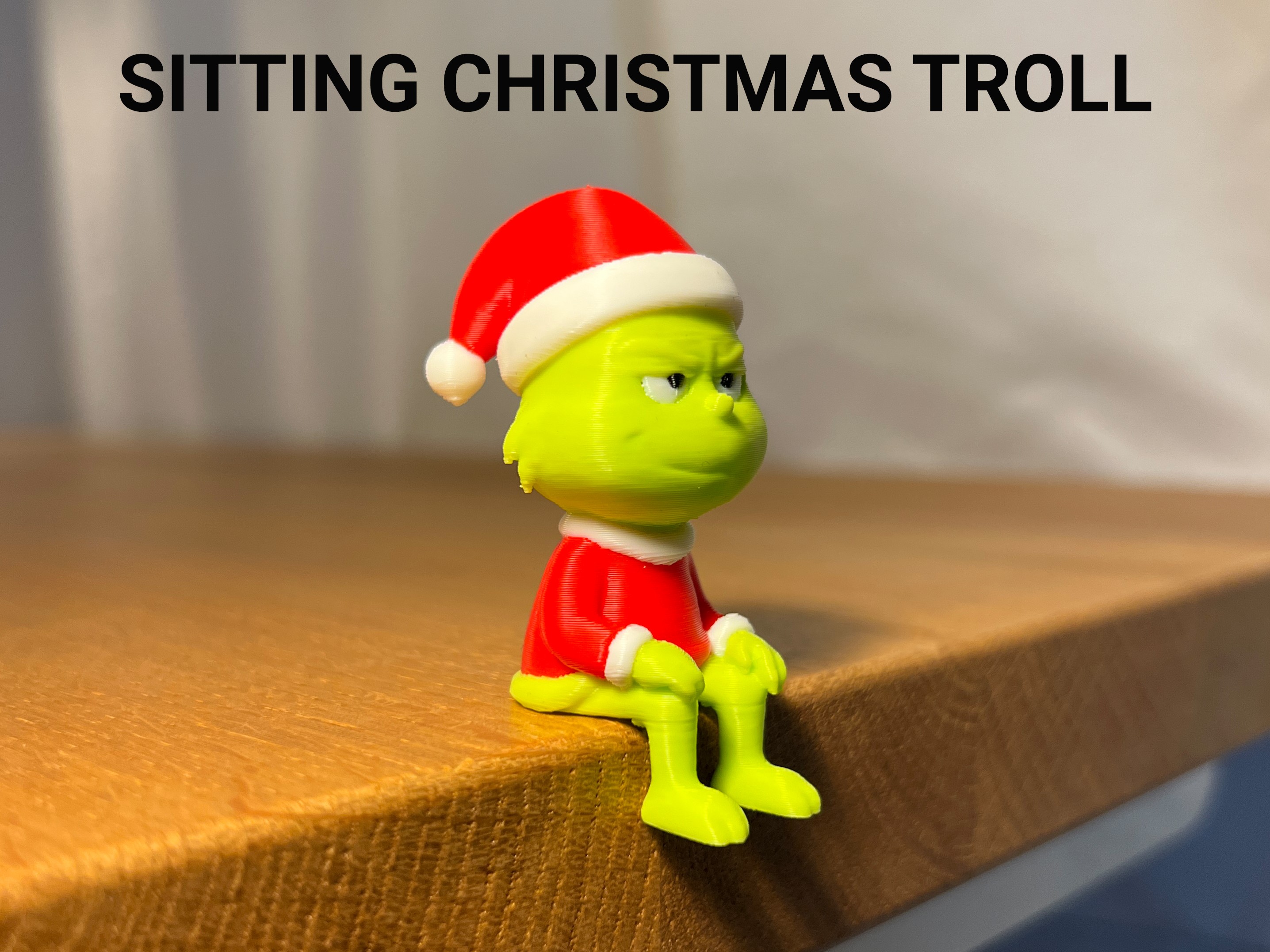 Sitting Christmas Troll