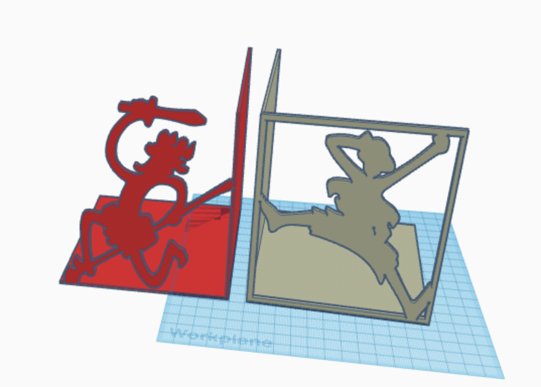 Luffy sky island bookend