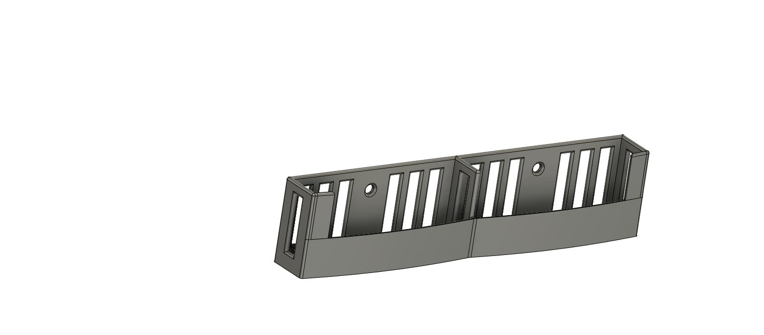 Velux skylight double wallmount for remote