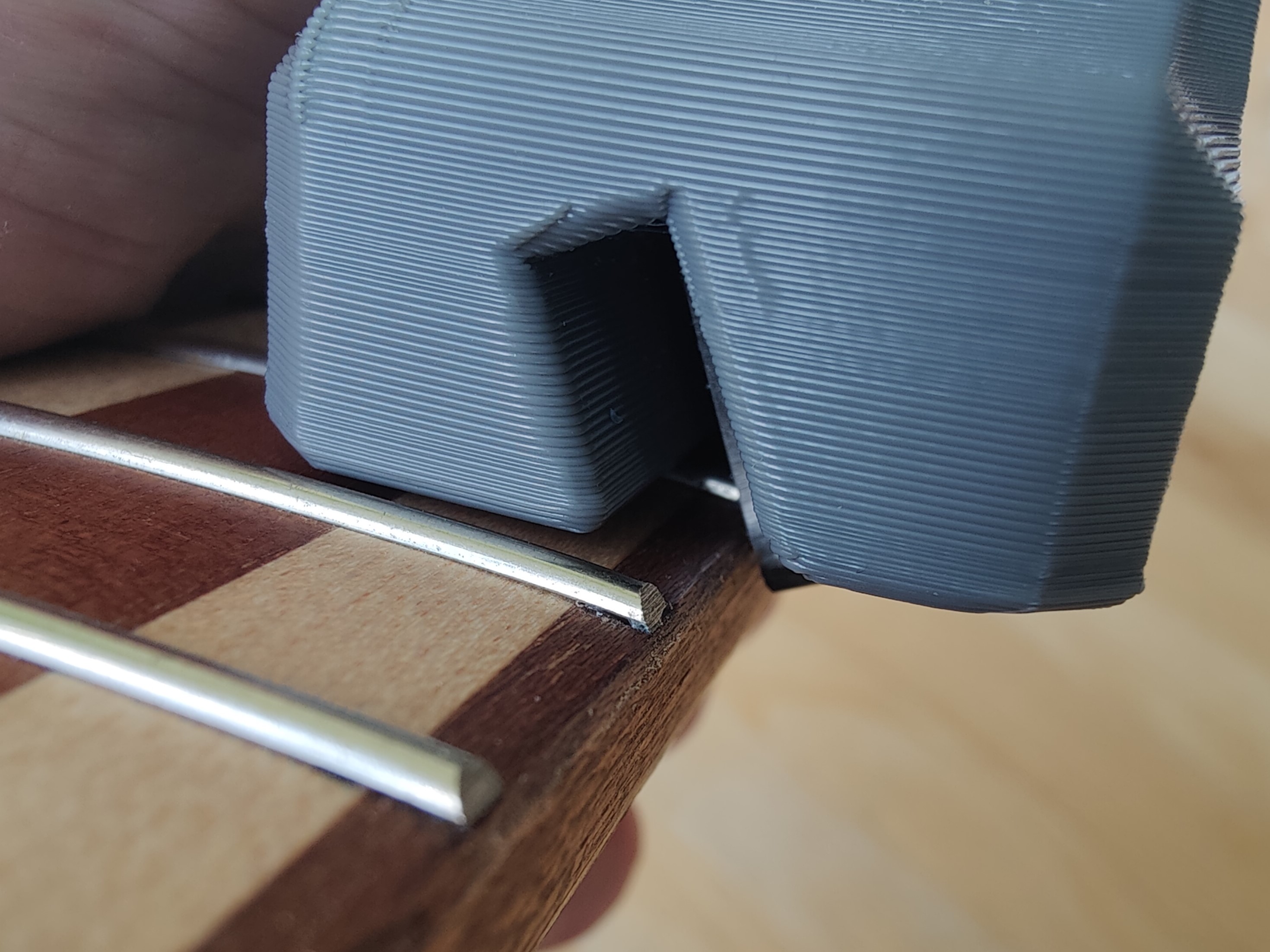 90° and 15° Fret End Dressing and Bevelling File Holders