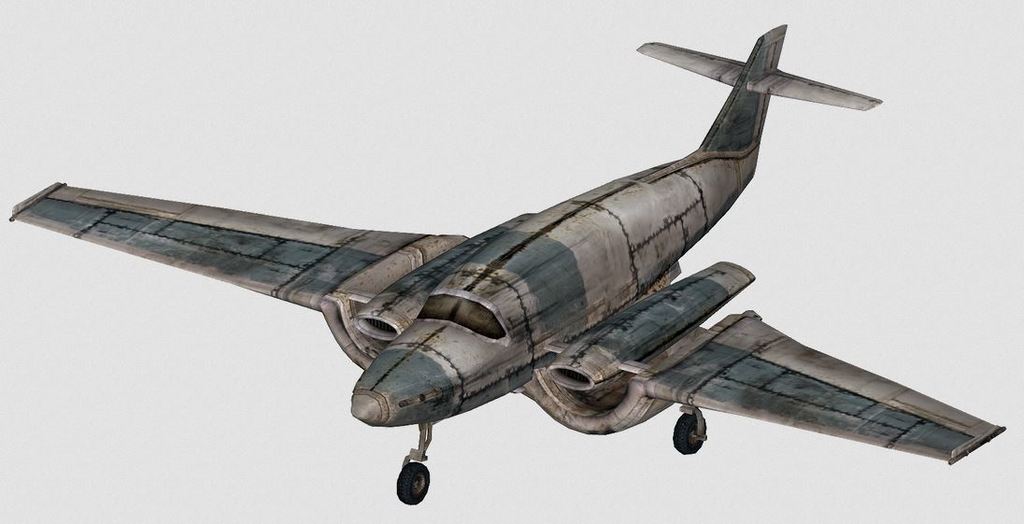 Fallout New Vegas Prop Plane