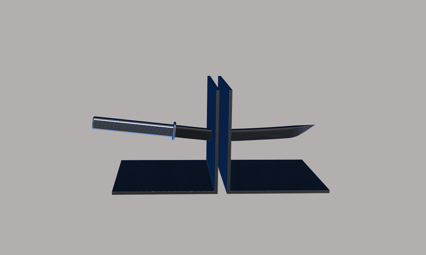 Katana bookend