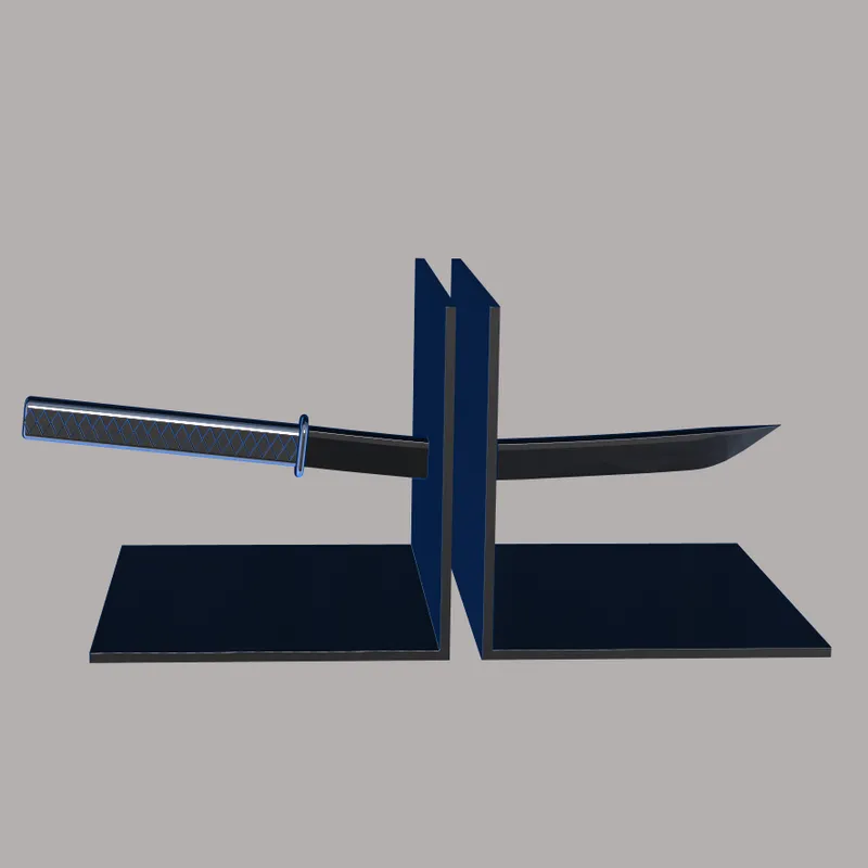 Sujetalibros katana