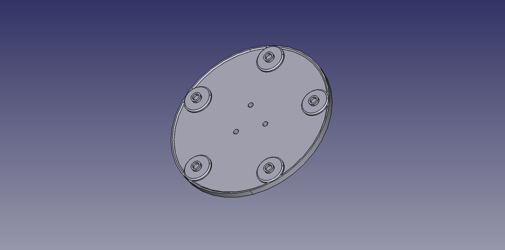 Knife Plate for Worx Landroid M500 (WR165E, model 2020)