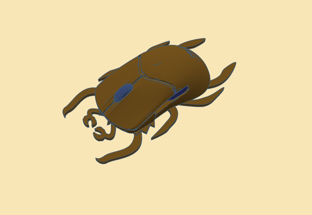Egyptian Scarab Hyper X Mouse