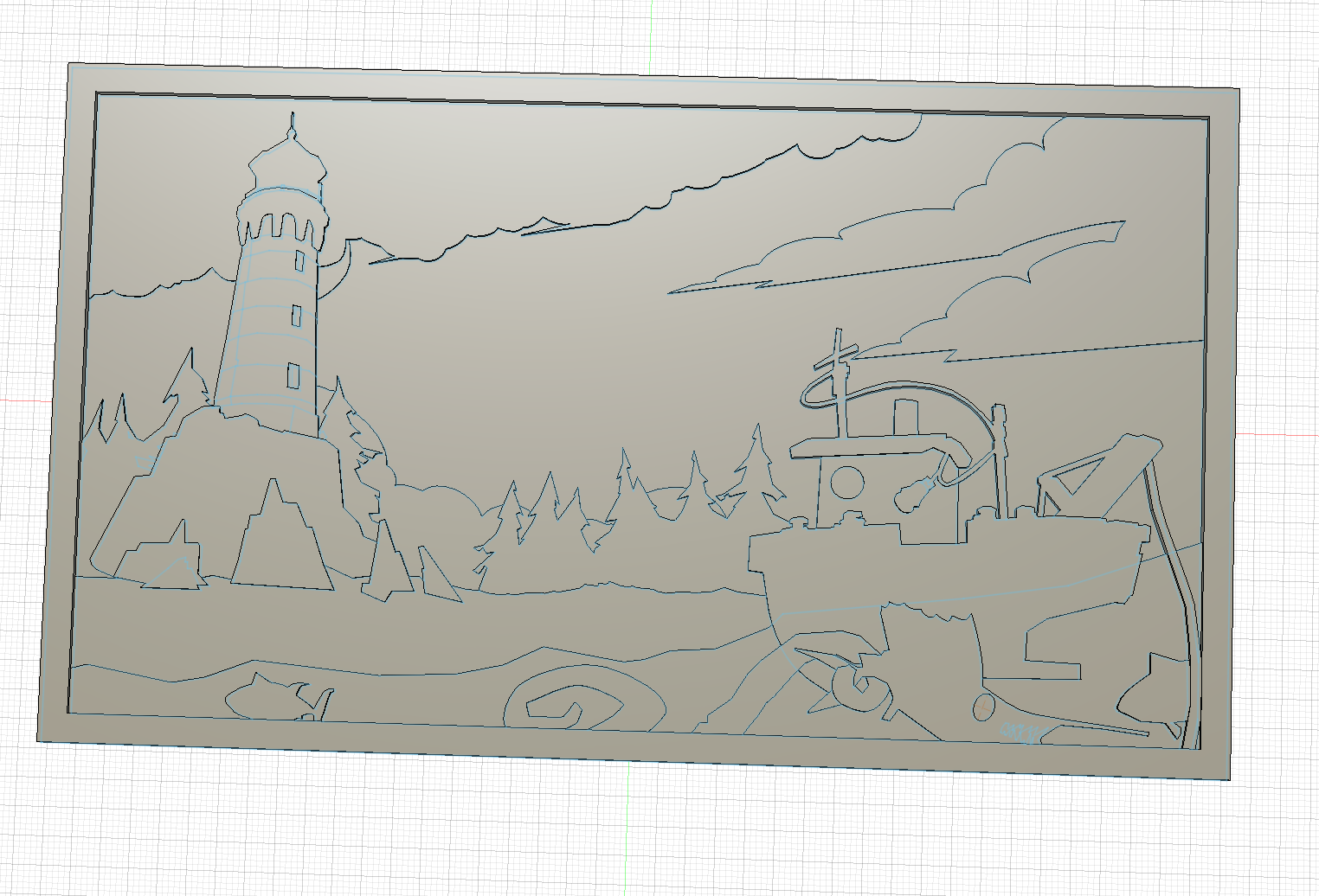 3D Picture of Dredge (Video Game)