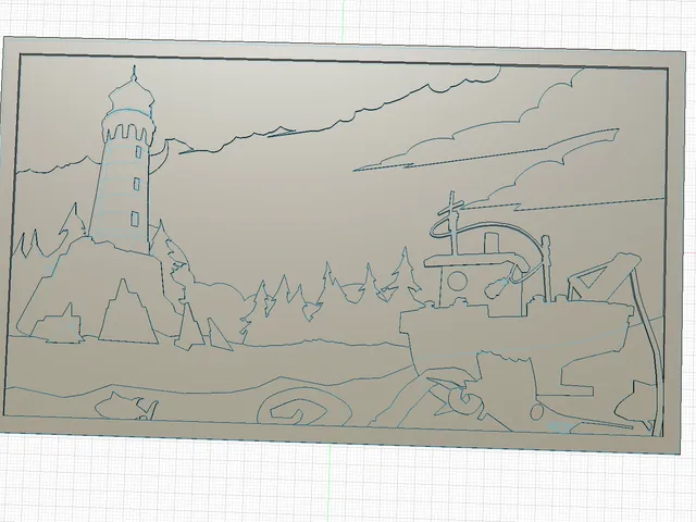 3D Picture of Dredge (Video Game)