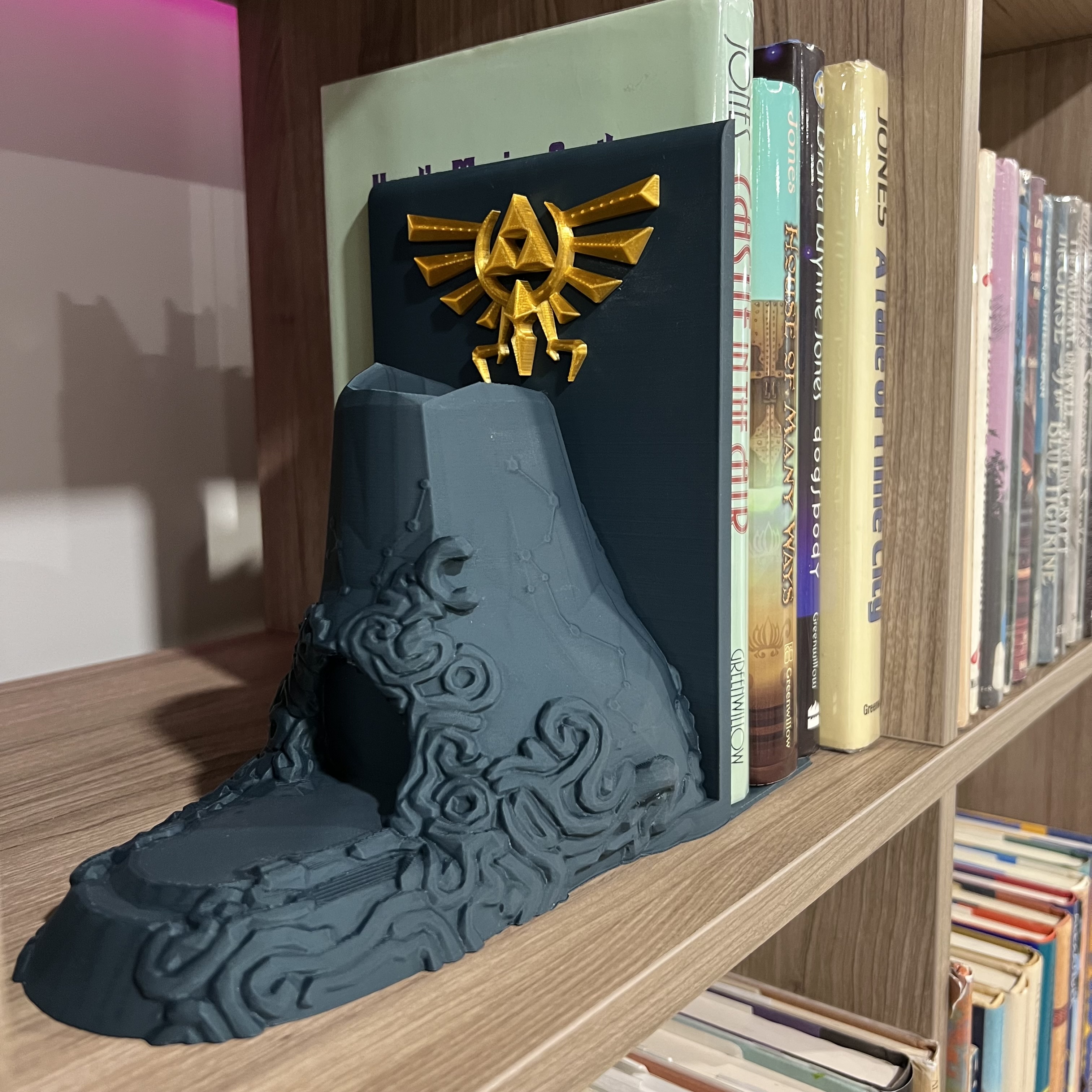 Shrine of Knowledge Bookends Zelda Shrine Themed Bookends With Pencil