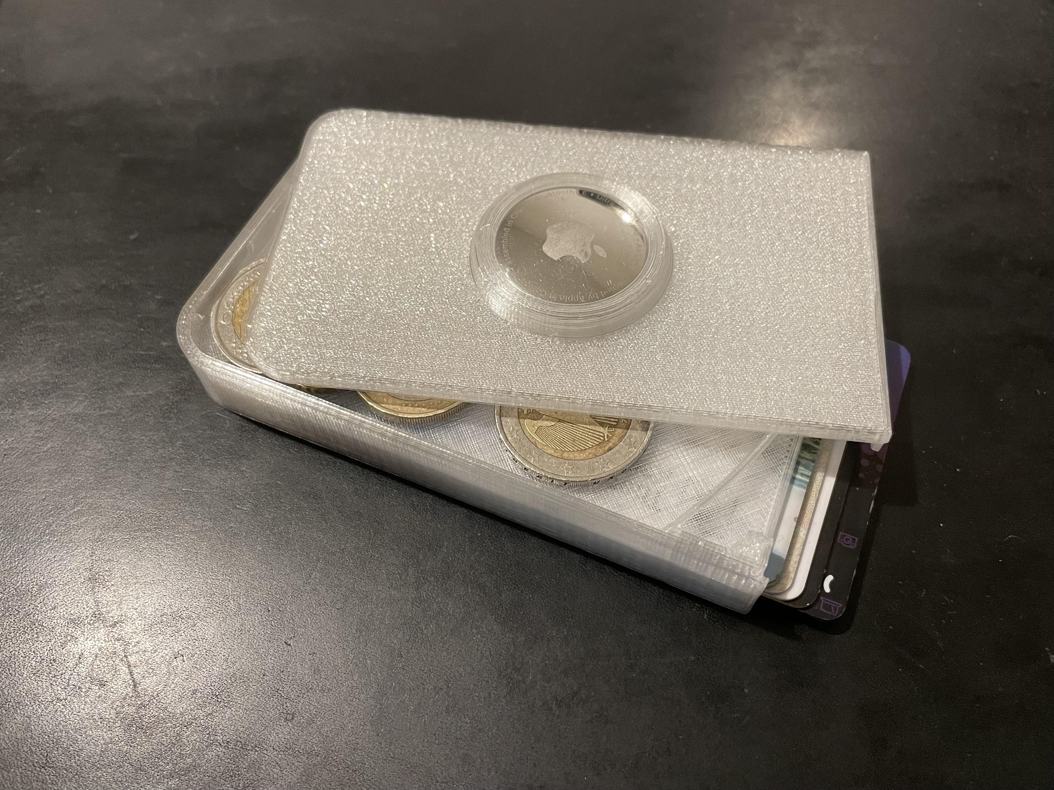 Maker Wallet with Airtag thickened by Elias G Download free STL model