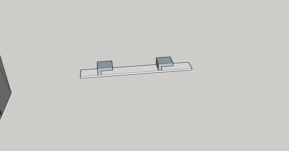 Square peg board mounts by aTramb | Download free STL model ...